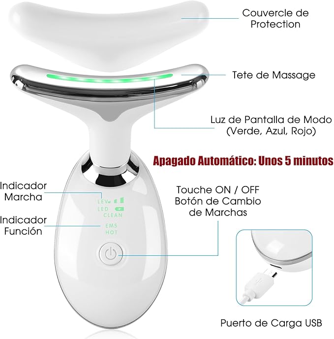 ReafirmaSkin™ – Reduce papada | Mejora circulación facial