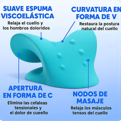 OFERTA 50% - Estiracuello™ Di adiós al dolor cervical, con solo 10 minutos al día.