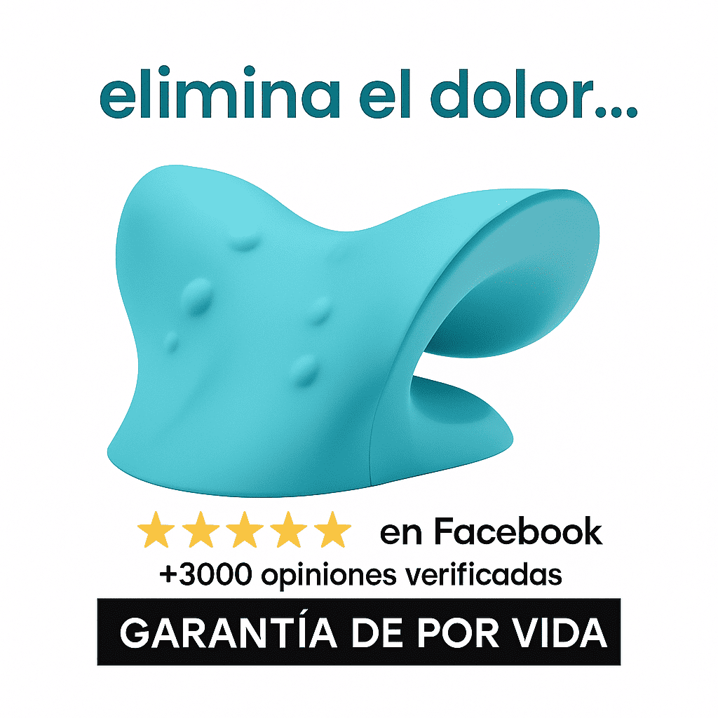 OFERTA 50% - Estiracuello™ Di adiós al dolor cervical, con solo 10 minutos al día.