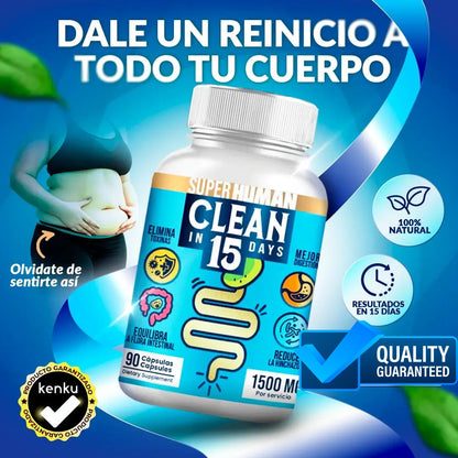 Clean15™ Limpieza Completa Estomacal - SuperHuman™