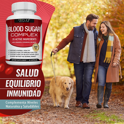 Blood Sugar Complex | 100% Natural | Acción Rápida