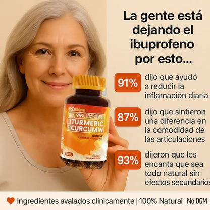 Curcuma de Bioemblem |Antiinflamatorio | Alta Potencia