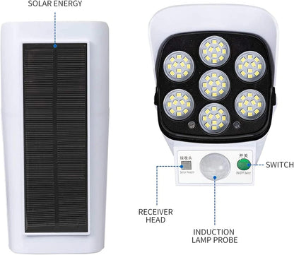 Luz Solar Sensor Movimiento Exterior